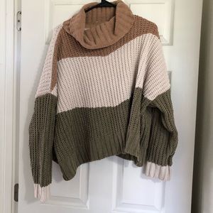 Color Block Sweater